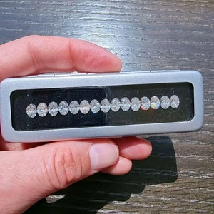 Diamant ovale de 0,5 carat cultivé en laboratoire, qualité VVS-D, élégant, pièce personnalisée - Product Image 6