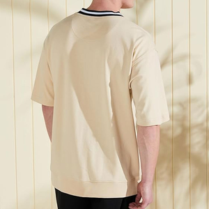 เสื้อยืดแขนสั้นทรงโอเวอร์ไซส์ ฮิปฮอป ผ้าคอตตอน 100% หนัก 230 กรัม รุ่น Baggy Unisex ปี 2025 สำหรับผู้ชาย - Product Image 3