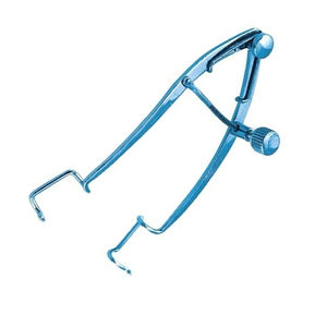 Espéculo ocular ajustable con cuchillas de alambre abierto recubiertas de titanio azul Espéculo ocular oftálmico quirúrgico de precisión - Product Image 4