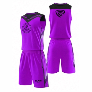 Ensemble de maillots de basket-ball de haute qualité pour hommes impression numérique personnalisable chemise de sport respirante hauts shorts grande taille - Product Image 6