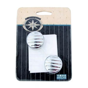 Yamaha V650 STR4YV270502 Rear Axle Chrome Cap <b>Kit</b> High Quality Motorcycle Chrome Trim - Product Image 1