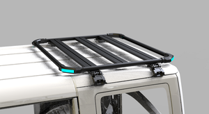 Tout nouveau porte-bagages de toit en tube d'aluminium avec lumière LED intégrée 4x4 porte-bagages de toit de voiture - Product Image 2