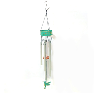 Carillon à vent en métal suspendu, décoration extérieure, ornement de jardin d'intérieur, cloche à vent musicale, décoration de maison, patio, balcon, cour - Product Image 5