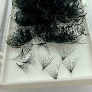 Extensiones de Pestañas Pre-fabricadas Hechas a Mano, Mega Volumen, Estilo Abanico, Grosor Estrecho 0.03/0.05/0.07, Curvatura C/CC/D/DD/M/L, Entrega Rápida - Product Image 3