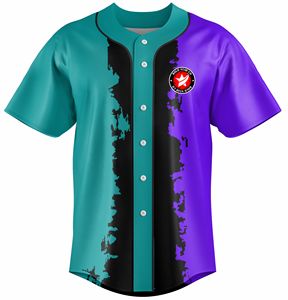 Jersey de béisbol personalizado para la sublimación de transferencia de impresión de tela 240 GSM - Product Image 4