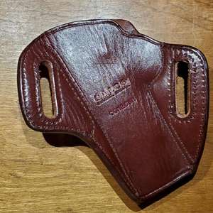 Étui en cuir fait main sur mesure de 4,5 pouces de long pour couteau pliant de poche, s'adapte aux couteaux pliants jusqu'à la taille du poche, étui pour couteau pliant sur mesure - Product Image 3