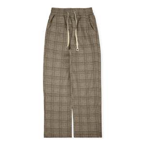 กางเกงเลานจ์เอวยางยืดลายสก็อตสีดำสำหรับผู้หญิงชุดวันซี่ผ้าสแปนเด็กซ์โมดอลระบายอากาศสวมใส่สบายใช้ในบ้าน RND - Product Image 3