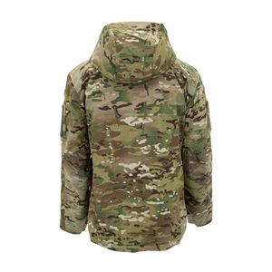 Veste tactique d'extérieur pour hommes coupe-vent imperméable Softshell Camouflage Jackets Drawstring Hood Zip Pockets Tactical Jacket - Product Image 2