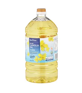 100% Purity OEM Food Rapeseed Animal Plant Cooking Canola Oil 2L With 24 months Shelf Life In Plastic Bottle