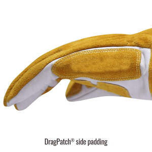 Gants de soudage en cuir avec protection des mains de haute qualité 100% à un prix abordable pour les gants en cuir pour hommes - Product Image 4