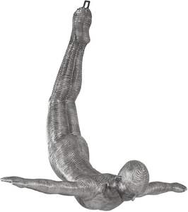 Sculpture en aluminium pour la décoration de salon avec la conception artistique et la finition contemporaine élégante - Product Image 4