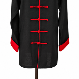 Uniforme de Wing Chun en coton et lin, vêtements de Kung Fu unisexes pour adultes, costume d'entraînement aux arts martiaux, col mandarin, boutons grenouille - Product Image 2