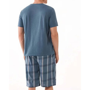 ชุดกางเกงขาสั้นสองชิ้นสำหรับผู้ชายชุดสั้นพิมพ์ลายลำลองสำหรับฤดูร้อนสินค้าใหม่2025 - Product Image 4