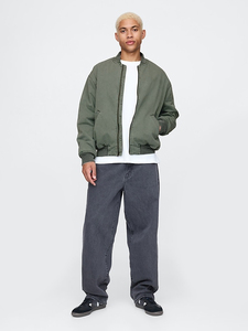 Zipper <b>Slim</b> <b>Fit</b> Male Designer OEM Casual Bomber <b>Jackets</b> New Arrival Latest Design Men Breathable Bomber <b>Jackets</b> - Product Image 3