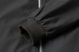 Chaqueta Bomber Casual de Invierno para Hombre, Cuello Alto de Lona, Impermeable, Transpirable, Forro Ecológico, Ropa de Calle - Product Image 2