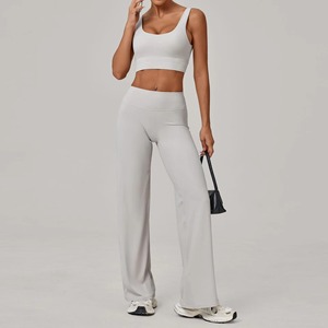 Conjunto de Yoga Personalizado al por Mayor para Mujer, Ropa de Gimnasio, Leggings de Fitness y Sujetador Deportivo, Traje Deportivo, Conjunto de Yoga, Leggings con Control de Abdomen - Product Image 6