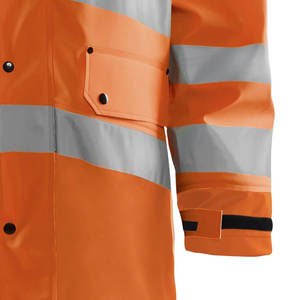 เสื้อโค้ท Hi VIS สำหรับผู้ใหญ่เสื้อโค้ทไฮวีกันน้ำ - Product Image 4