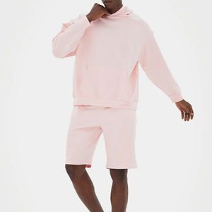 Sudadera pesada de 500g/m2 con logotipo personalizado y bordado para hombre, sin cuerdas de gran tamaño y Jersey Sudadera con capucha, forro polar grueso para el invierno - Product Image 5