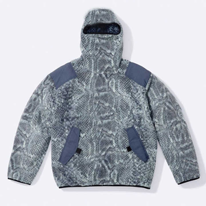 เสื้อฮู้ดคลุมหัวใช้ได้ทั้งชายและหญิง, เสื้อ100% มีซิปผ้าเทอร์มอลกันน้ำสไตล์สตรีทปัก3D - Product Image 1