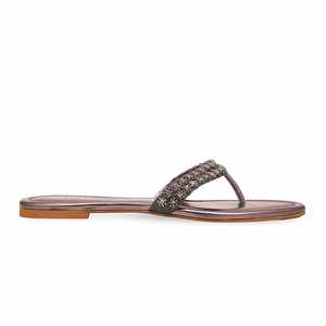 Gris Fancy Flat Chappal - Product Image 4