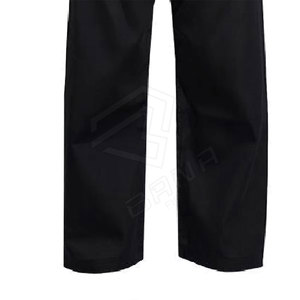 Uniforme de Karate transpirable para artes marciales a la venta Uniforme de Karate sólido de manga completa con bajo Moqs - Product Image 4