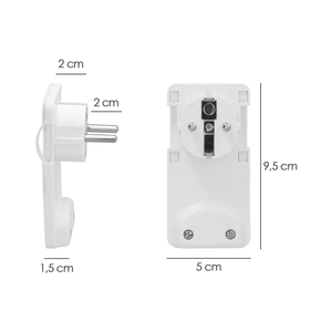 Presa Elettrica Ultrapiatta da Incasso per Mobili - Product Image 2