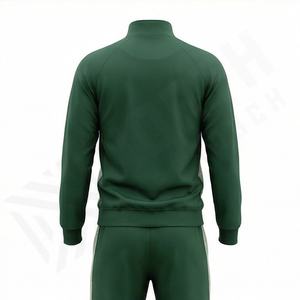 Ensemble de survêtement en molleton de coton surdimensionné pour hommes avec logo personnalisé, deux pièces, jogging, ensemble d'entraînement d'hiver, tenue de sport, course à pied - Product Image 2