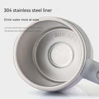 Tasse à café intelligente à mélange automatique, toute nouvelle, tasse à café de voyage en acier inoxydable, tasse à café électrique magnétique à agitation automatique