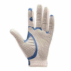 Guantes de golf de cuero Guante de golf profesional Hombre Cuero Logotipo personalizado Guantes de golf de cuero suave para zurdos - Product Image 2