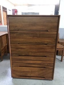 ตู้ลิ้นชักไม้สักสมัยใหม่ 5 ลิ้นชัก สำหรับเก็บของในห้องนอน - Product Image 5