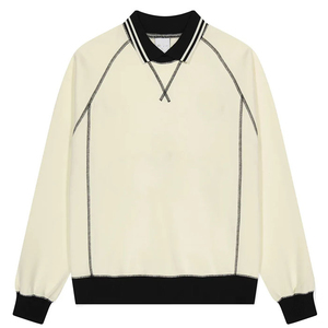 สเวตเชิ้ตพรีเมี่ยมแขนยาวเสื้อเจอร์ซีย์ปักลายรักบี้ผ้าแจ็คการ์ดดีไซน์ใหม่โลโก้ออกแบบได้ตามต้องการ - Product Image 1