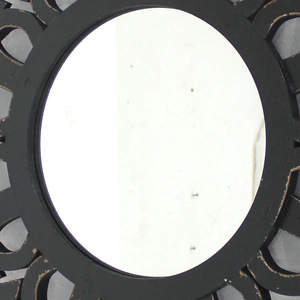 Miroir mural durable au design tendance et nouveau avec cadre à motif floral, couleur et dimensions personnalisées pour les hôtels, la maison et les espaces de vie - Product Image 3