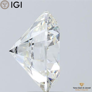 H สี VVS2ความคมชัด5.00 ct. เพชรทรงกลมโตจากห้องปฏิบัติการ CVD พร้อมด้วยใบรับรอง IGI สำหรับทำเครื่องประดับ - Product Image 4