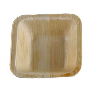 Bols à dîner carrés biodégradables écologiques les plus vendus Vaisselle jetable en feuille de palmier compostable pour le service des aliments pour - Product Image 4