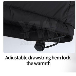 Veste matelassée légère coupe-vent pour homme, style décontracté, collection hiver, vente en gros OEM - Product Image 5