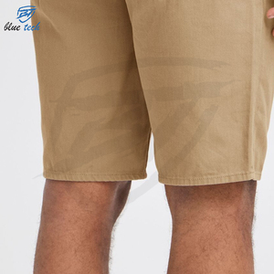 Shorts unisexes de haute qualité pour hommes, solides, à séchage rapide, en stock, logo personnalisé, 100% coton à bas prix - Product Image 5
