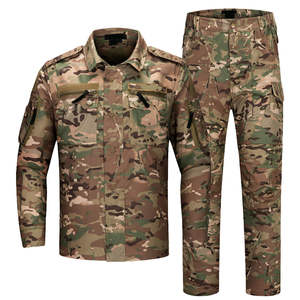 Uniforme tactique personnalisé de haute qualité, imperméable, en polyester/coton, à manches longues, camouflage, pour agent de sécurité, couleur personnalisée - Product Image 5