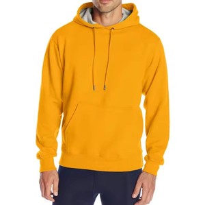 Unisex Heavyweight <b>Fleece</b> Pullover Hoodies 100% Cotton Oversized Blank Sweatshirts Plain Dyed Plus Size <b>Hoodie</b> for <b>Men</b> Winter - Product Image 1