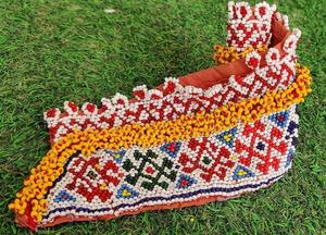 Cinturón de diseñador colorido para mujer, textil étnico hecho a mano, espejos bohemios, cinturón Banjara antiguo, bordado Vintage - Product Image 5