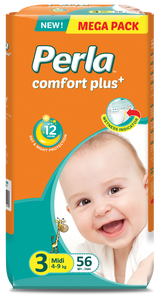 Pack Jumbo unisexe de couches jetables de haute qualité XXL pantalon de bébé imprimé de côtés extensibles en cristal super absorbant - Product Image 2