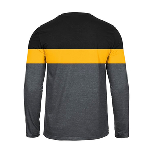 Camiseta de Manga Larga con Logotipo Personalizado, 100% Algodón, para Hombre, Manga Regular, Ecológica y Transpirable - Product Image 6