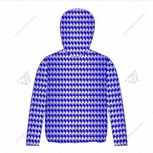 Vente en gros personnalisée veste à capuche pied-de-poule brodée Zeta Phi Beta Sorority attirail grec - Product Image 2