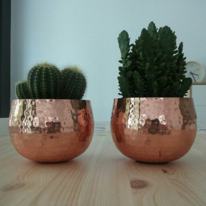 Macetas plateadas de diseño elegante, macetas de plantas de gran tamaño, macetas decorativas para el hogar, macetas de decoración de balcón para el hogar - Product Image 3