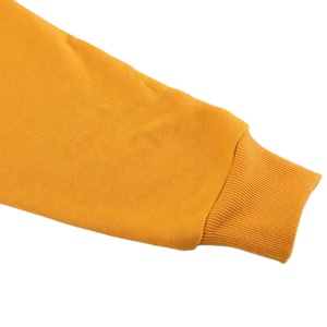 Venta al por mayor de los hombres personalizados media cremallera de color sólido de gran tamaño Logo sudadera sin capucha de lana con cremallera Puff estampado 2025 - Product Image 2