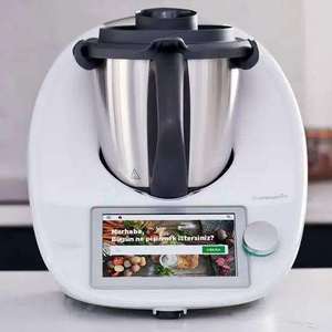 เครื่องเตรียมอาหารไฟฟ้า Vorwerk Thermomixs TM6 ของแท้ ควบคุมผ่านแอป พร้อมโถผสมสแตนเลสสำหรับสับและปรุงอาหาร - Product Image 1