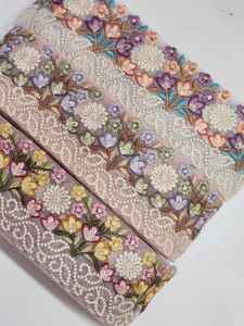 Offre Spéciale vente en gros de tissu de broderie de vêtements de style de mode fabrication de tissus brodés de vêtements de mariage - Product Image 2