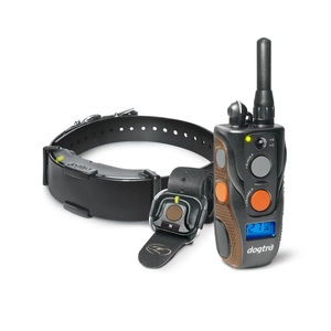 Collier de dressage pour chien prêt à être expédié, rechargeable, étanche, autonomie de 1 an, portée extensible de 3/4 de mile, avec fonction de suivi d'animaux. - Product Image 1