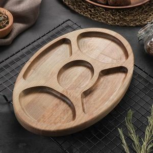 Tabla de cortar de madera de acacia con asa, tabla de cortar de queso duradera de alta calidad - Product Image 4