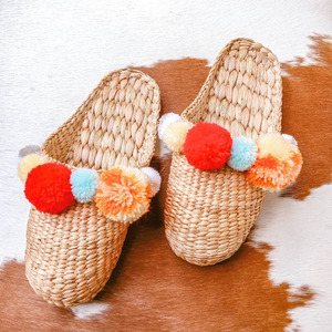 Sandalias de Playa de Pasto Marino al Mejor Precio para Mujer, Sandalias Ecológicas de Verano para Mujer de Fábrica en Vietnam - Product Image 4