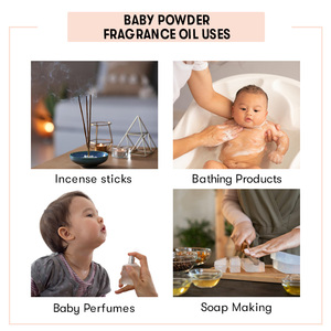 Wholesale Price Baby Powder Fragrance Oil Smooth and Silky Perfume Oil for Hair and Body for Try Out Baby Products - Product Image 4